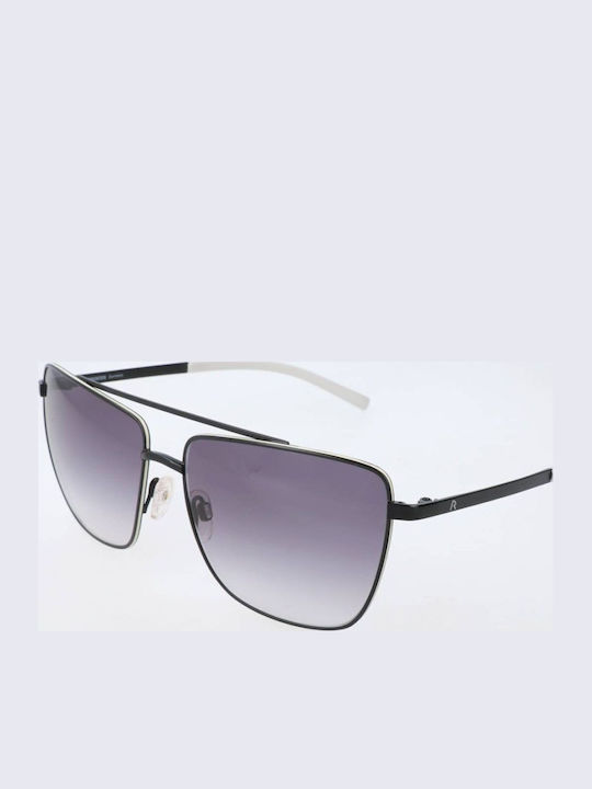 Rodenstock Unisex Sunglasses with Black Frame and Gray Lens R1408