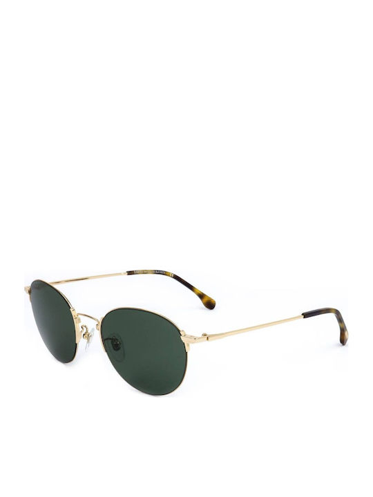 Lozza Unisex Sunglasses with Gold Metal Frame and Green Lens Sl2355 0300