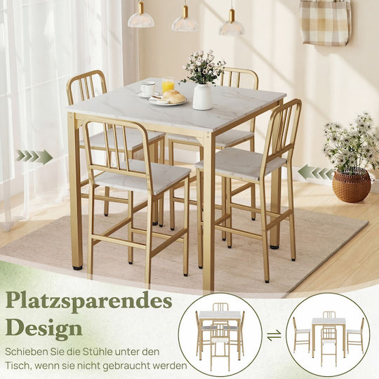 Bar White 91.5x90x90cm Bar White 91.5x90x90cm