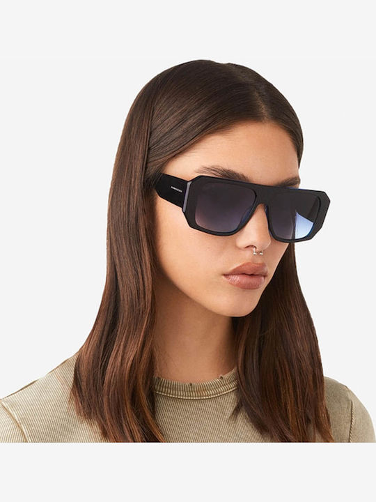 Hawkers One Unisex Γυαλιά Ηλίου με Κοκκάλινο Σκελετό Maveric Dark