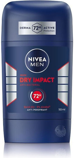 Nivea Dry Impact Αποσμητικό 72h σε Stick 50ml