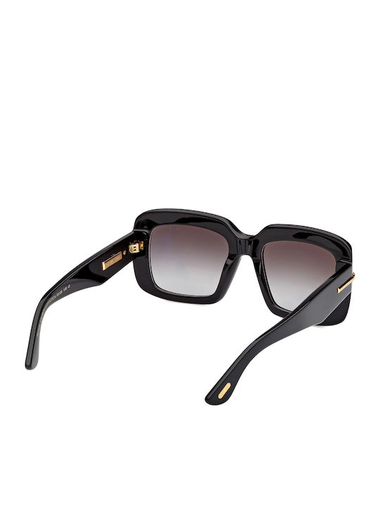 Tom Ford Icon Collection Ανδρικά Γυαλιά Ηλίου με Μαύρο Σκελετό και Μαύρο Ντεγκραντέ Φακό TF1330 01B