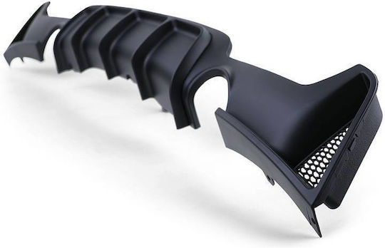 Diffuser Πίσω Προφυλακτήρα Bmw 4 F32 Coupe F33 Cabrio F36 Gran Coupe 13-21 M-tech Μαύρο Ματ 2 Μονές Τρύπες Εξάτμισης Αριστερά & Δεξιά 0----0 Abs Πλαστικό 1 Τεμάχιο
