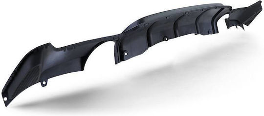 Diffuser Πίσω Προφυλακτήρα Bmw 4 F32 Coupe F33 Cabrio F36 Gran Coupe 13-21 M-tech Μαύρο Ματ 2 Μονές Τρύπες Εξάτμισης Αριστερά & Δεξιά 0----0 Abs Πλαστικό 1 Τεμάχιο
