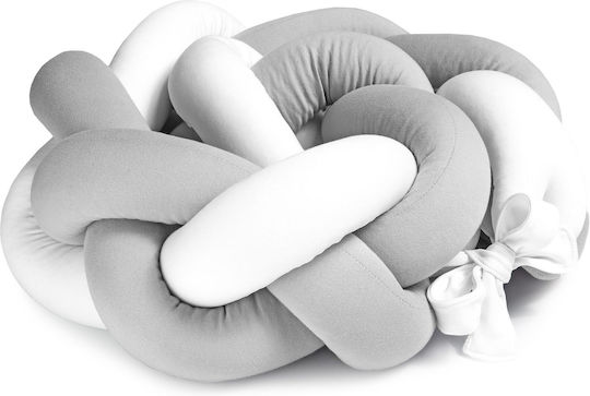 Beboulino Baby Pillow Nest White Grey 53x75cm