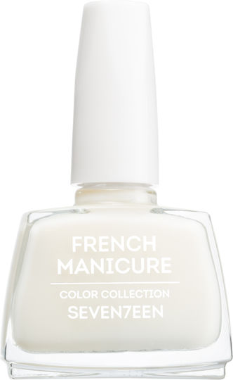 Seventeen French Manicure Glossy Nail Polish For French Manicure White 03 12ml