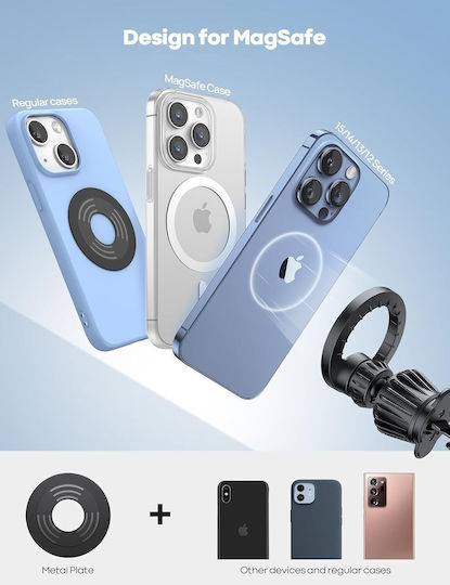 Lamicall Suport Auto pentru Telefon cu Magnet MagSafe Negru