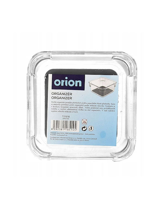 Orion Δοχείο Φαγητού Πλαστικό Γκρι 9x9cm