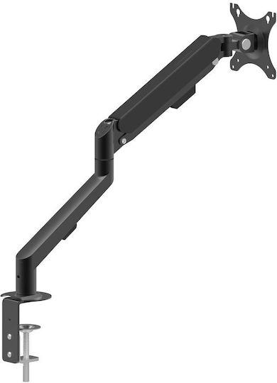Suport Birou Pentru Tv Monitor Telescopic Cu Braț Articulat Vesa 75x75 100x100 Reglabil