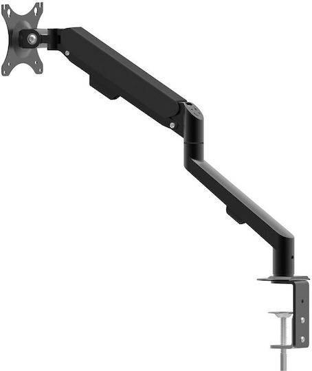 Suport Birou Pentru Tv Monitor Telescopic Cu Braț Articulat Vesa 75x75 100x100 Reglabil