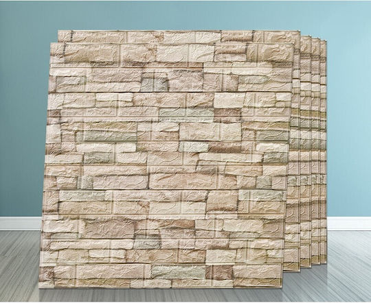 Panouri Decorative 3D Din PVC Autoadezive Gri 70x77cm 10 Bucăți