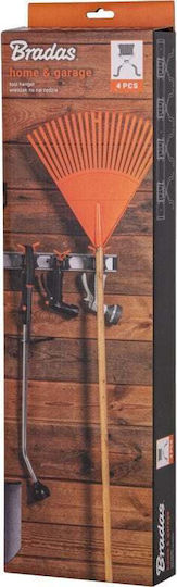 Bradas Werkzeugzubehör Haken 4 Halter 8 Auf Hakenwand