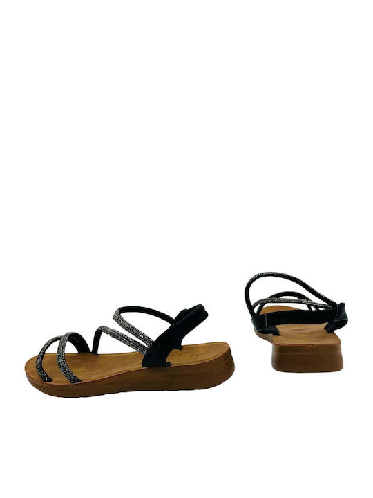 Sandale Casual Damă Anatomici Din Piele Negre