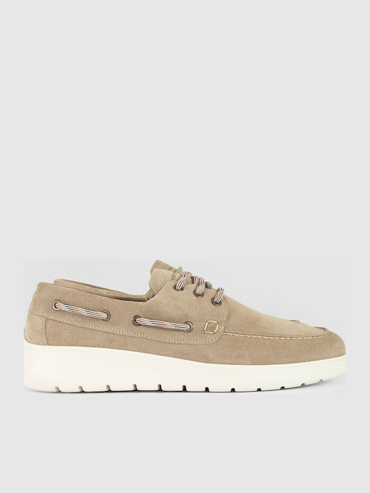 Ανδρικά Boat Shoes σε Καφέ Χρώμα
