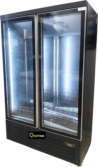 Luxury Ψυγείο Αναψυκτικών 1200lt Διπλό Υ203xΠ125xΒ70cm