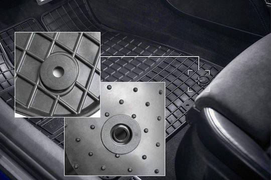 Rubber Car Mats Volkswagen Jetta V Sedan Variant Wagon 2005-2011 Black Fitted