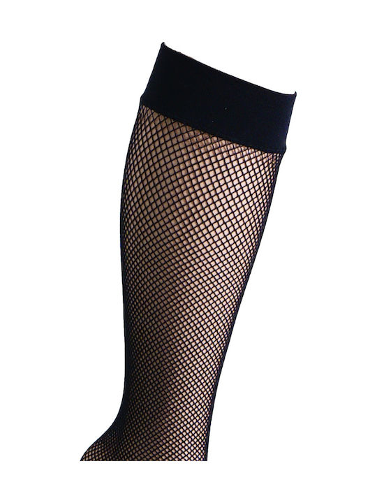 Roza Damenstrumpfhosen Netz Hohe Socken Schwarz