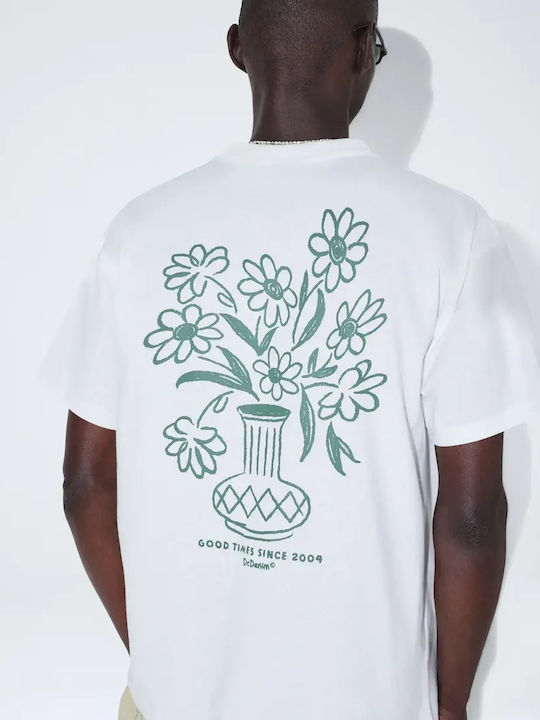 T-shirt Off White Flower