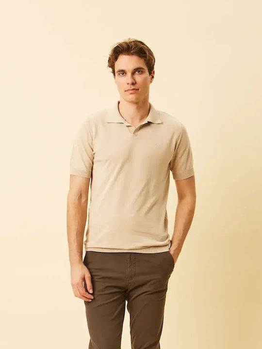 Polo Blouse Beige