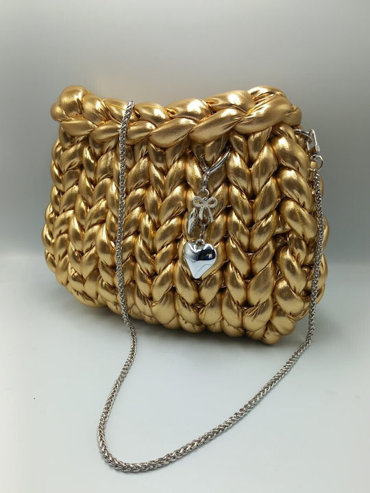 Women's Shoulder Bag Gold