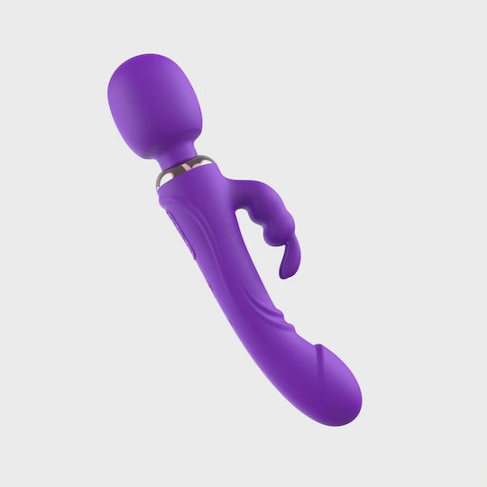 Mokko Toys Massage Vibrator with Remote Control Purple