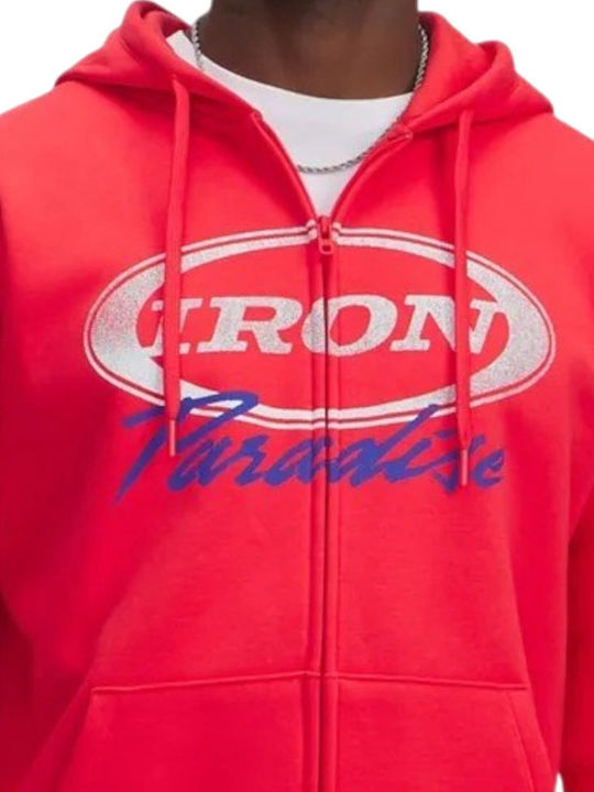Rock Hoodie Jacket Red