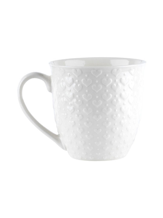 Orion Keramiktasse Rosa 580ml 4 Stück