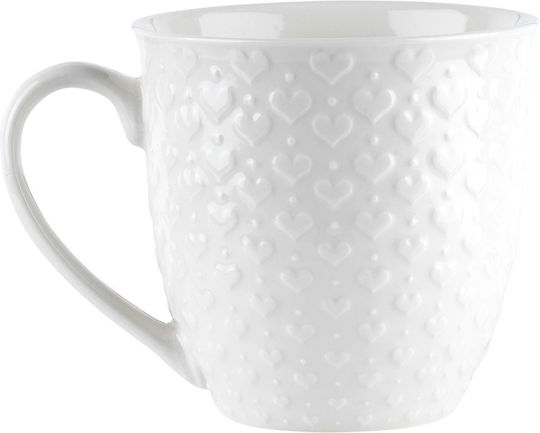 Orion Keramiktasse Rosa 580ml 4 Stück