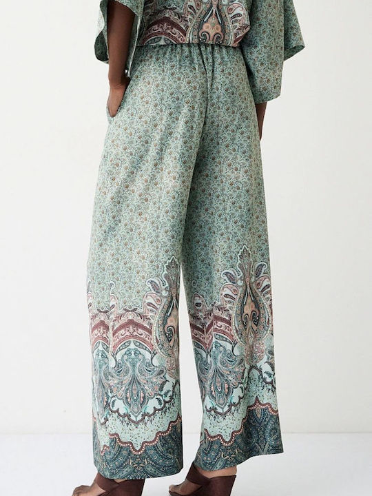 Women's High Rise Pantaloons in Regular Fit Veraman