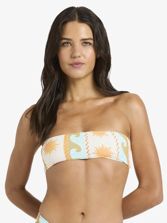 Tube Strapless Bikini Top Salt Crystal 24O121602-SCS1