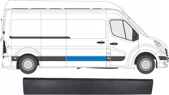 Renault Master Iii 2010 Right Sliding Side Door Trim