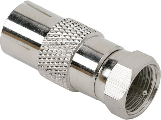 Set 5 Prize Coaxial Feminin F La Adaptoare Tv Convertor Antenă Feminin Tv Metalic