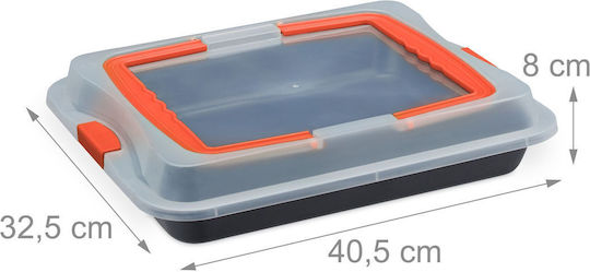 Relaxdays Formă De Tăvi Pentru Copt 8x32.5cm