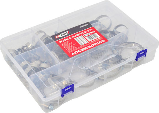 Awtools Комплект Скоби За Маркучи W2 50 Бройки