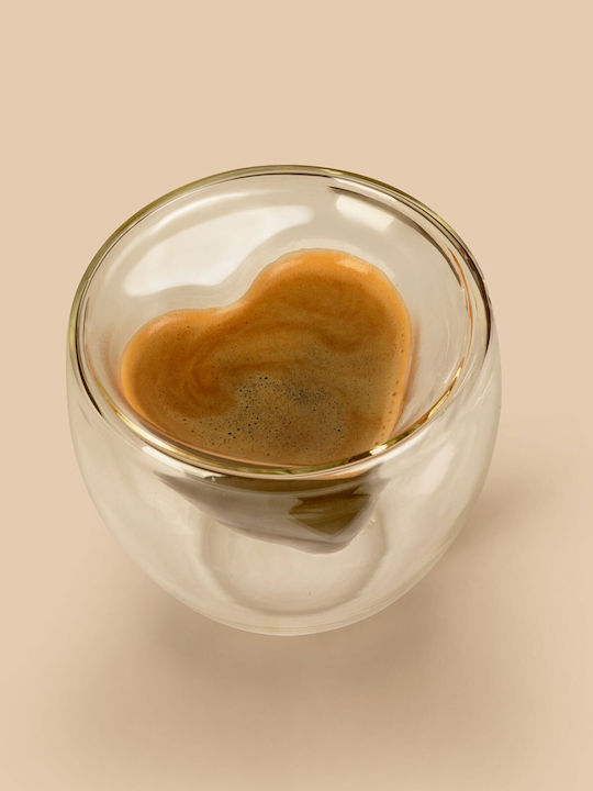 Alista Home Ceașcă De Cafea Din Sticlă Transparentă 180ml