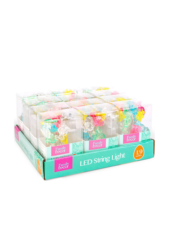 Alista Home Lichterkette LED 2m Warmes Weiß