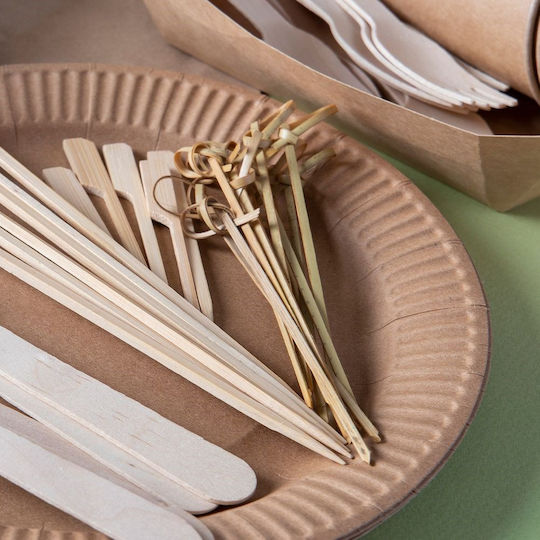 Bamboo Snack Toothpicks 9 Cm 50 Pcs