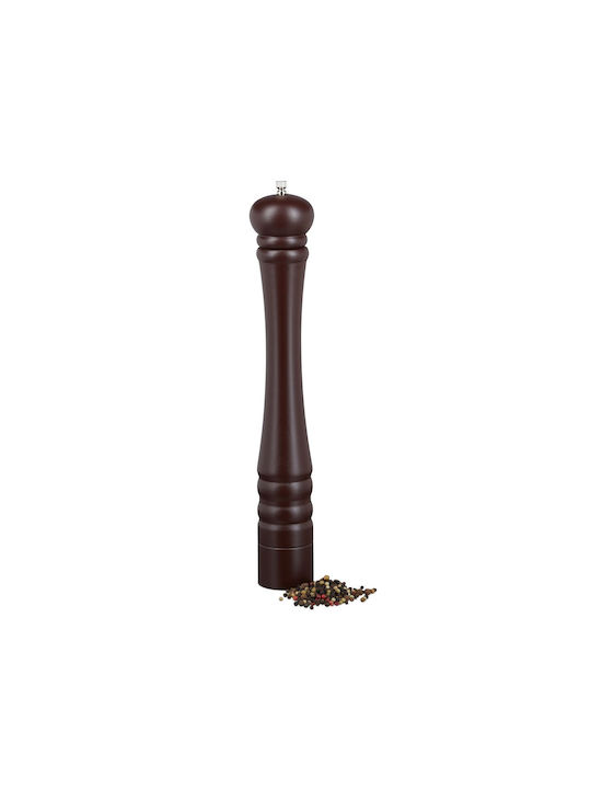 Relaxdays Râșniță Manuală de Piper din Lemn Culoare Maro 6cm