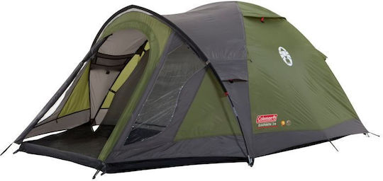 Coleman Darwin 4 Plus Camping Tent Igloo Green 3 Seasons For 4 People