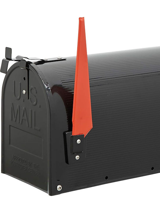 Briefkasten Für Draußen Metallisch In Schwarz Farbe 160cm