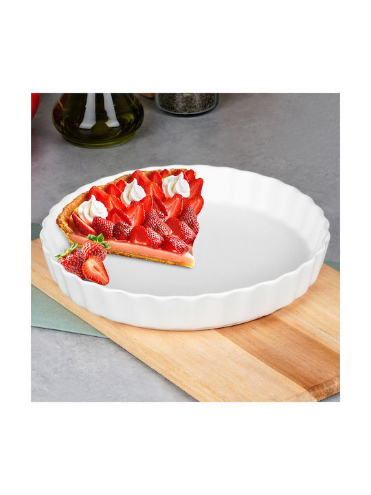Vilde Round Heat-Resistant Cookware for Tart Ceramic 10x5cm 7 Pieces