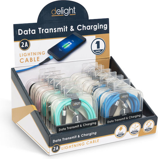 Alista Home Cablu USB-A La Lightning Albastru 1m GLB_55438