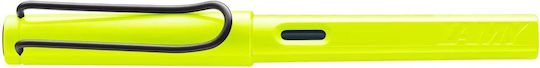 Lamy Safari Fountain Pen Fine Black Plastic with Black Ink