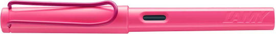 Lamy Safari Pană de Scris Medium Neagră din Plastic cu Cerneală Neagră