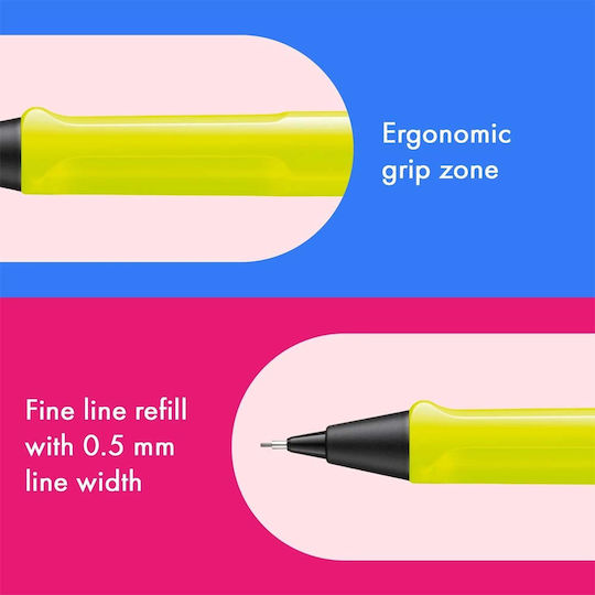 Lamy Safari Neonyellow Se 2026 Mechanical Pencil 0.5mm