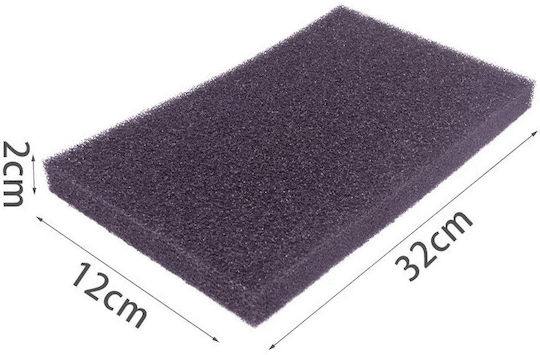 Nobleza Burete Filtru Apă Acvariu Biochimic Bumbac 32x12x2cm