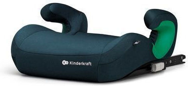 Kinderkraft Junior Fix Καθισματάκι Αυτοκινήτου High-back Booster i-Size με Isofix Harbor Blue Green