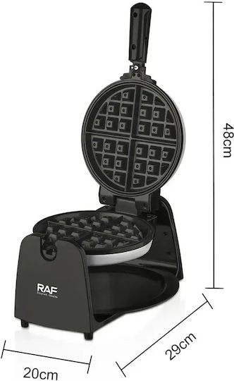 Raf Waffeleisen Für Runde Waffeln 1200W