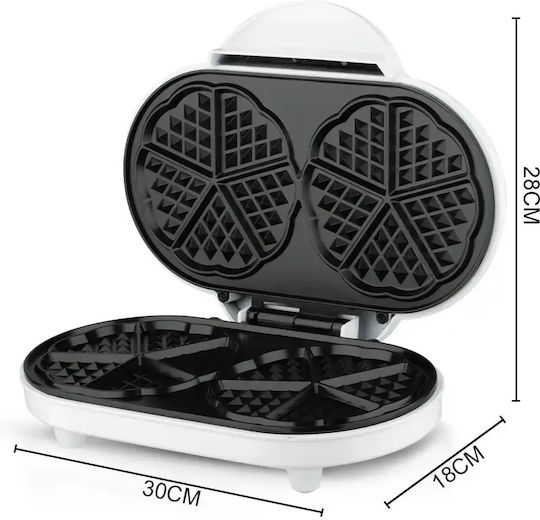 Raf Waffle Maker For Round Waffles 2 Number Of Waffles 1200W