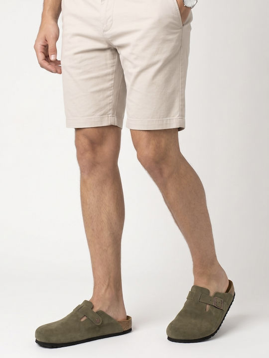 Leder Herren Hausschuhe Khaki